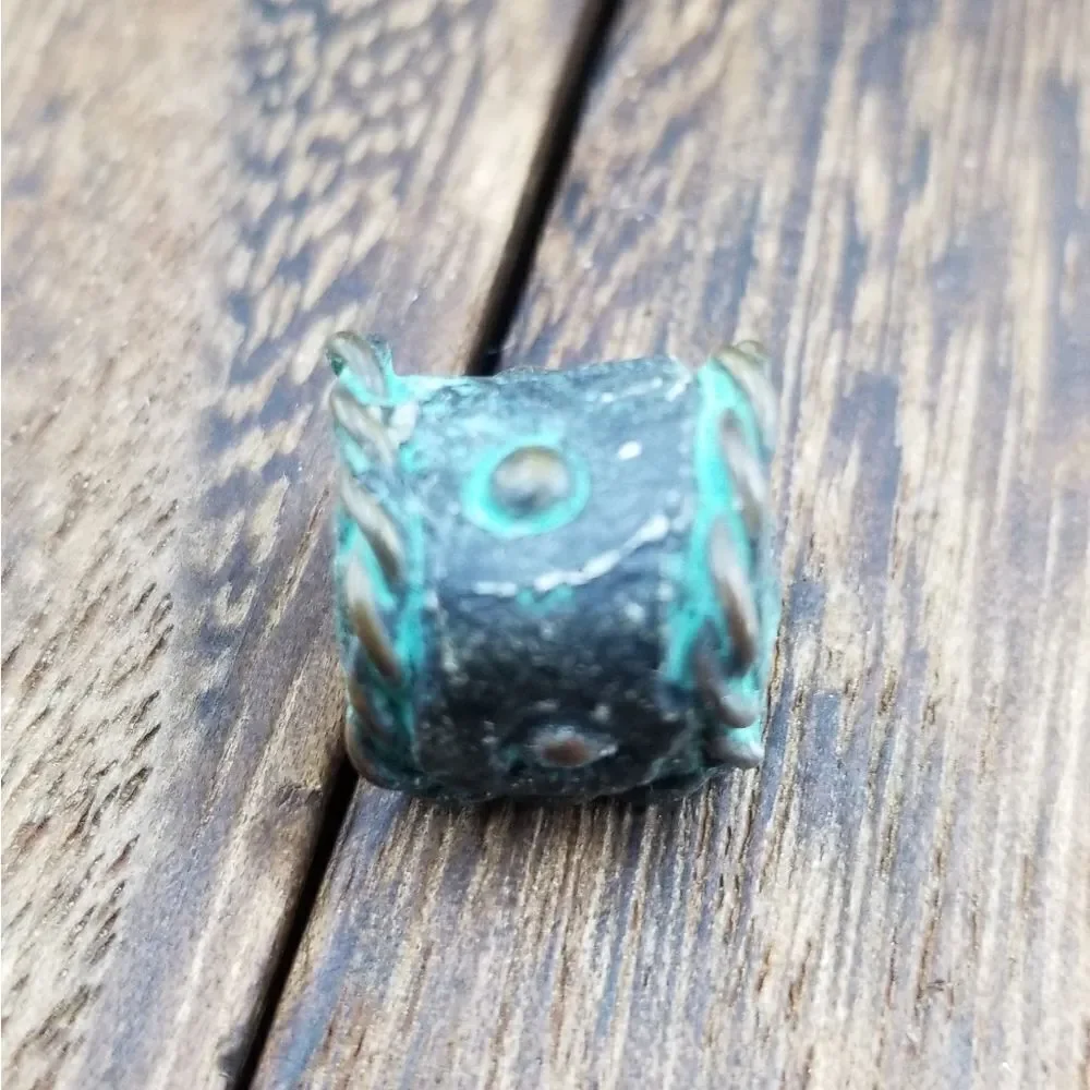 Southwestern antique  charm powder blue P176